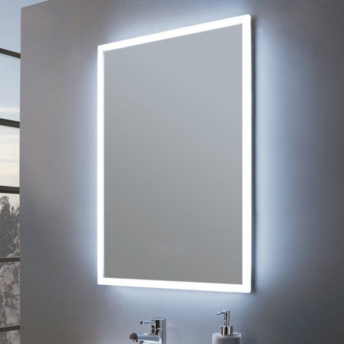 Imagen 6 de 8 de Espejo Luz Led Sensor Touch Dimmer Maquillaje Deco Original