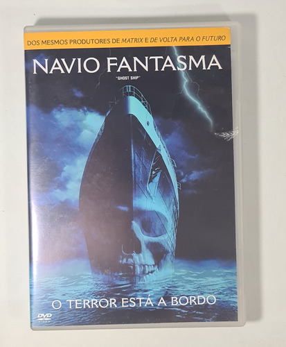 Dvd Navio Fantasma O Terror Está Abordo Original