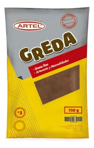 Greda Escolar Artel 750 Grs 