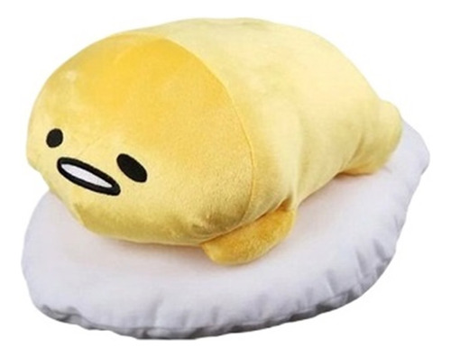 Cojín De Felpa Suave Anime Gudetama 40x30cm For Decoración