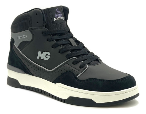 Zapatilla Urbana Hombre Natgeo Negro Lisa 41 Cl