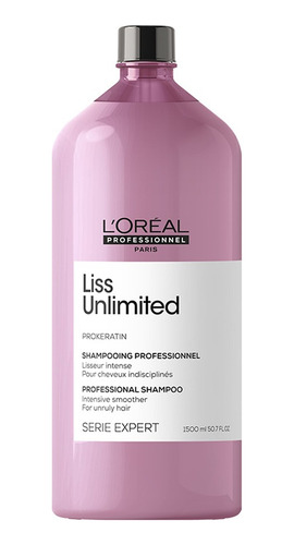 Shampoo Antifrizz Loreal Professionnel Liss Unlimited 1500ml