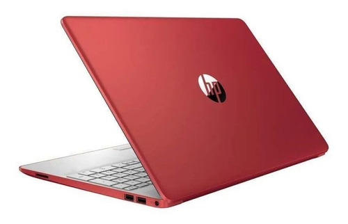 Imagen 4 de 4 de Laptop HP 15-DW1081WM roja 15.6", Intel Pentium Gold 6405U 4GB de RAM 500GB HDD, Intel UHD Graphics 1366x768px Windows 10 Home