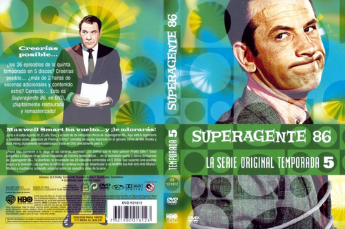 El Super Agente 86 ,serie Completa Latino Y Subt. Dvd
