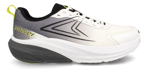 Zapatilla Hombre Power Duofoam Max 500 Delux Blanco-negro