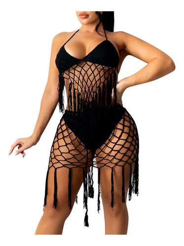 Zt Conjunto Traje De Baño Cuello Colgante Y Ropa Interior