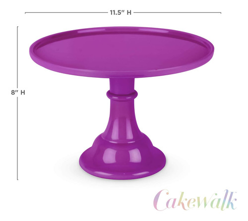 Soporte Para Tartas De Melamina Twine Fucsia, Soporte Par...