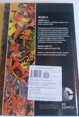 Dc Comics - Universo Dc - Legados Parte 1 #45 (Usado)