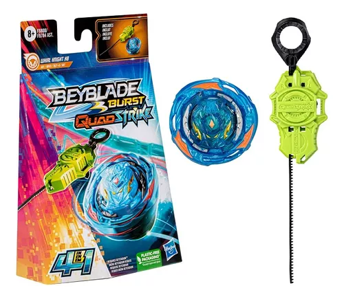 Lançador e Pião de Batalha - Beyblade - Quad Drive - Hasbro