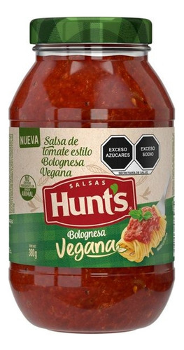 4 Pzas Nuevo Salsa De Tomate Hunts Estilo Bolognesa Vegana 3