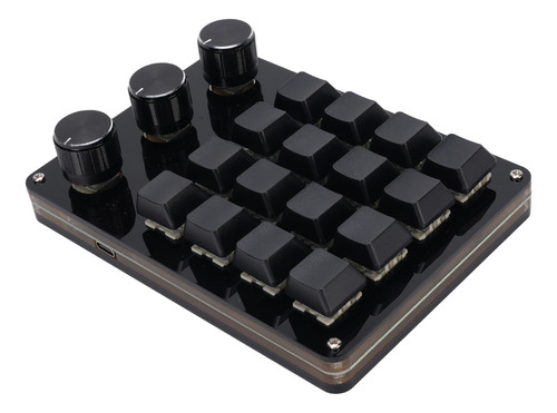 Teclado Programable, 16 Teclas Y 3 Botones, Macro Hot, Perso
