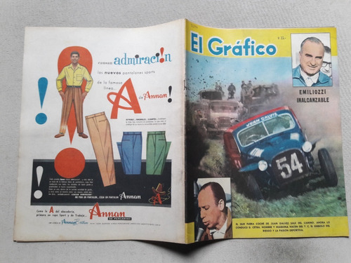 Revista El Gráfico Nº 2278 Año 1963  Emiliozzi River Atlanta