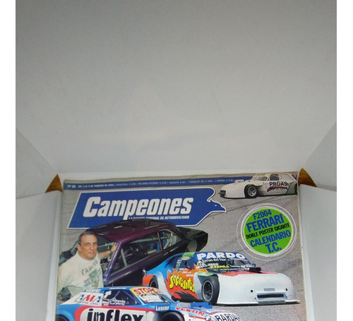 Revista Campeones N° 25 Febrero 2004 Informe Especial Tc '04