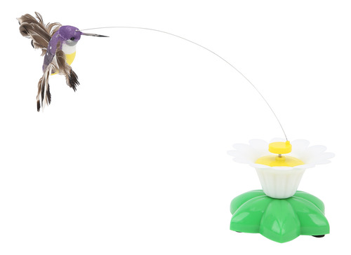 Juguete Para Gatos Pájaro Volador Eléctrico Movimiento Volad