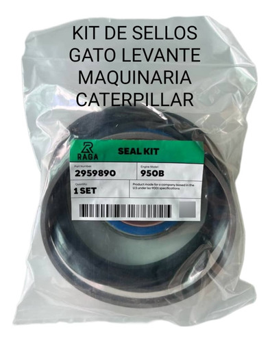 Kit De Sellos Gato Levante Maquinaria Caterpillar