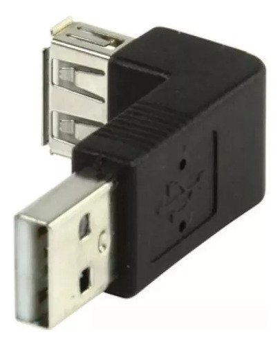 Adaptador Usb Hembra - Macho En Codo Usb 2.0 Profesional