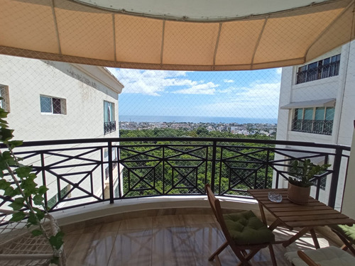Pent-house Amueblado En Alquiler En Los Cacicazgos