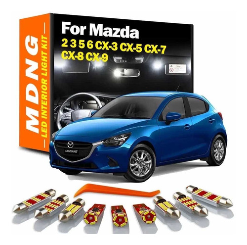 Kit Iluminación Led Interior Mazda 2 Hatchback Hb 2016 2023