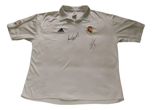 Jersey Real Madrid Centenario Firmada Hugo Sánchez Chicharit