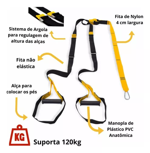 Kit de entrenamiento funcional Trx, entrenamiento en casa, cinta