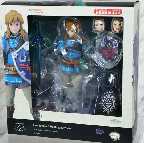 Action Figure Link Tears Of The Kingdom - Zelda Figma 626