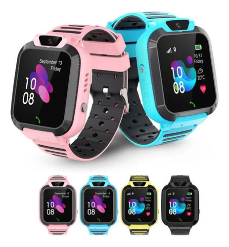 Reloj Inteligente Infantil Con Cámara,gps,llamadas.s.o.s 