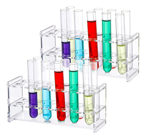 Centrifugadora Acrílica Para Tubos De Ensayo, 2 Unidades, 12