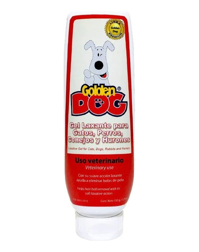 Gel Laxante Para Mascotas 150 Gr., Golden Dog