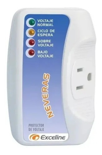 Protector De Voltaje Exceline Para Neveras 120v 3años Gtia