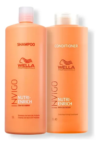 Kit Wella Nutri-enrich - Shampoo 1l E Condicionador 1l
