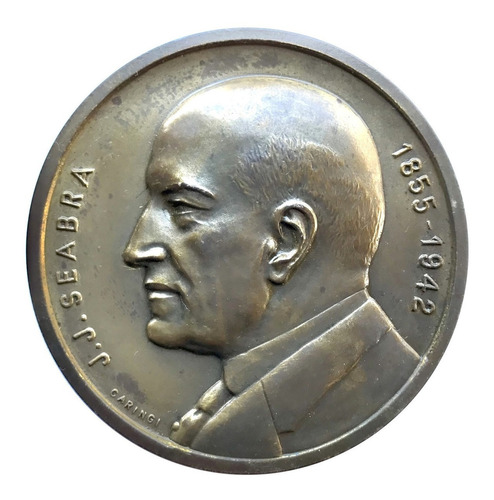 Medalha Bronze Governador Da Bahia J. J. Seabra 1942