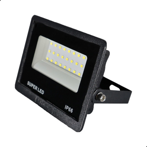Kit 5 Refletor Led 50w 6500k Holofote Prova D Água Ip66