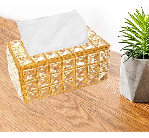 Servilletero Rectangular Con Cubierta De Caja De Pañuelos