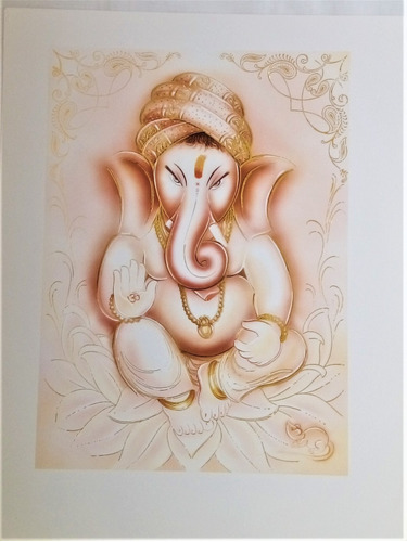 Poster Afiche Señor Ganesha  Diseño Moderno 