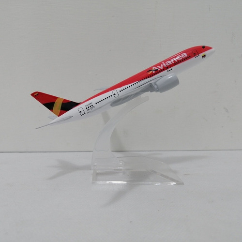 Avianca B787, Escala 1/400, Aircraf Model, 15cms De Largo. 