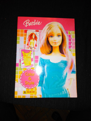 Album Barbie Color Y Style  Excelente Estado Completo