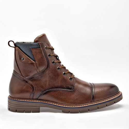 Botines Hombre Christian Gallery Camel Gris 131-939