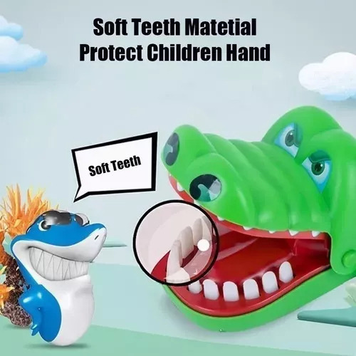 Z Cocodrilo Dentista Juego Prueba Suerte Divertido Juguete