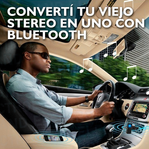 Receptor Bluetooth Usb Auto Microfono Manos Libres Parlantes
