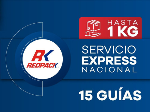 Imagen 1 de 1 de 15 Guías Prepagadas Express Hasta 1 Kg
