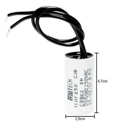 Condensador 12uf, motor de compuerta electrónica Ppa Rossi Rcg Garden