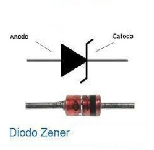 Diodo Zener 12v, 1/2 Watt, 1n5242b