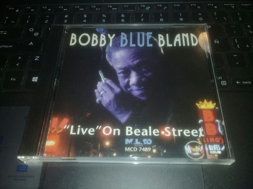 Bobby Blue Bland Live On Beale Street Cd Made In Usa 