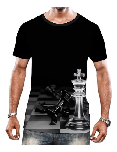 Camiseta Jogo Xadrez Chess 02 em Promoção na Americanas