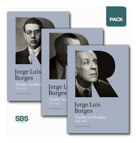 Textos Recobrados - 3 Libros - Borges