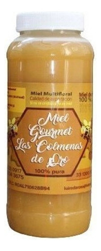Miel De Abeja Natural Pura 100%, 1lt/1.350grs ( 1 Pieza )