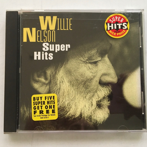 Cd Original Willie Nelson - Super Hits