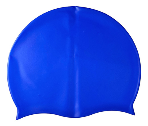 Gorra De Natacion Silicona Adultos Larga Duracion Unisex Color Azul Tamaño Universal