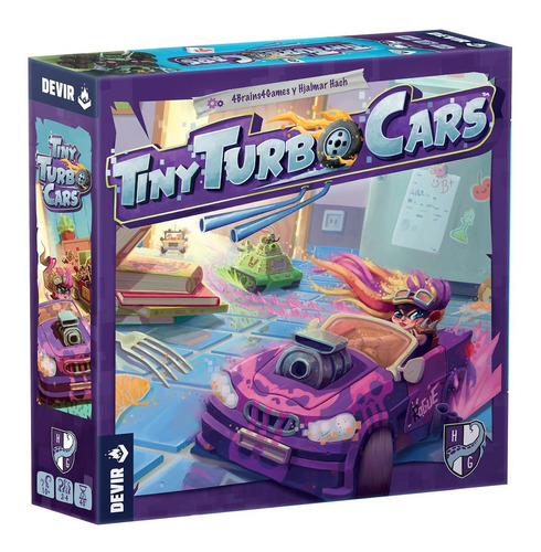 Tiny Turbo Cars Juego De Mesa En Español - Devir