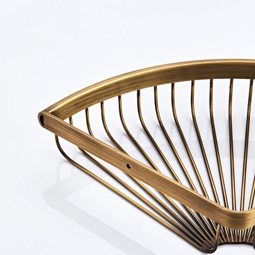 Carrito De Soporte De Almacenamiento Para Estante De Latón